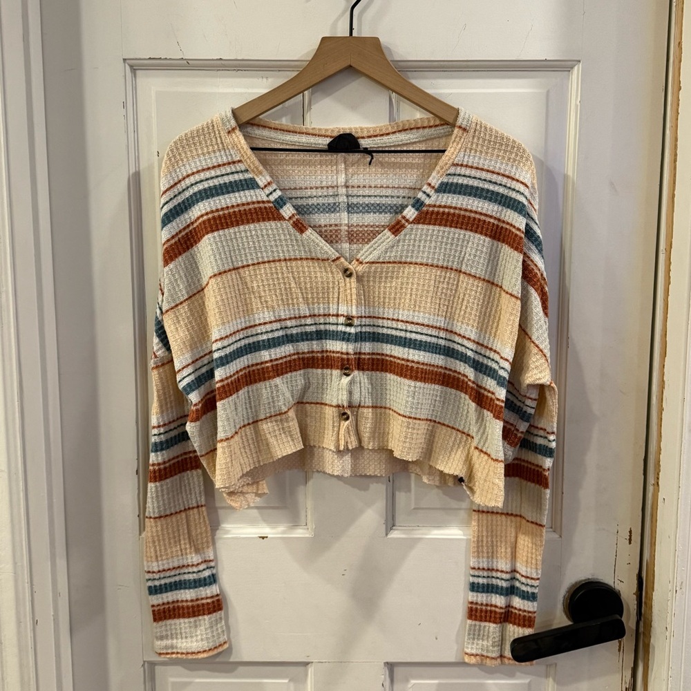 Out From Under Urban Outfitters Waffle Knit Top - Picture 2 of 4